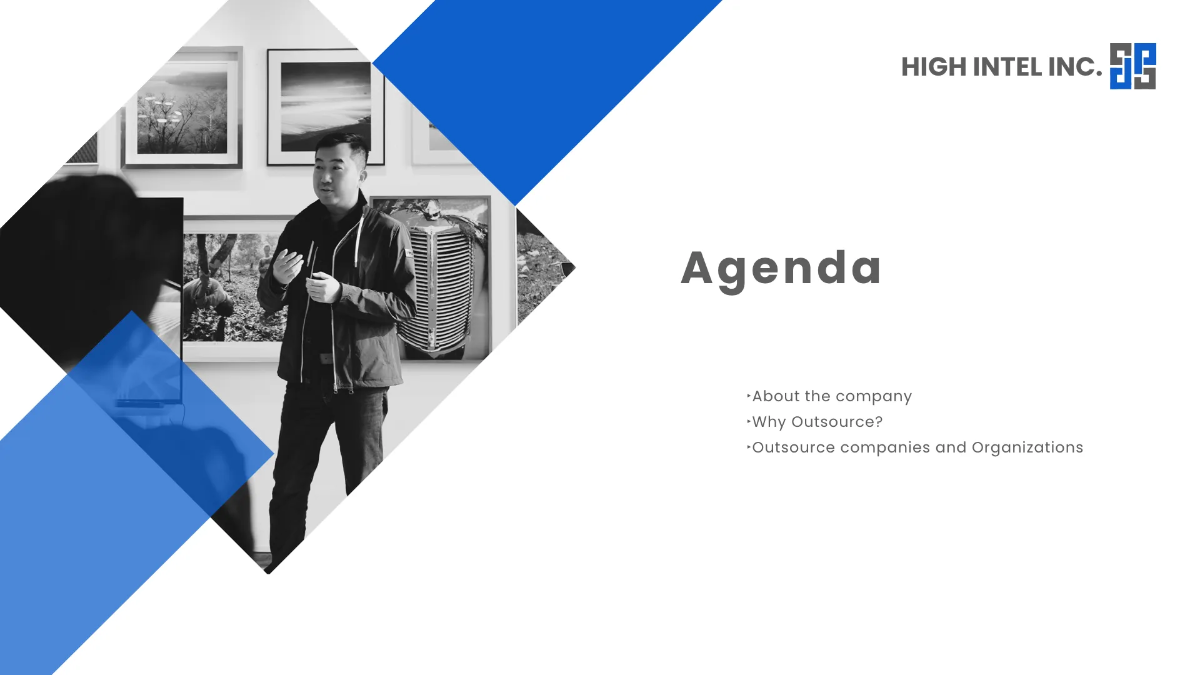 Free HR Outsourcing Presentation Template to Edit Online