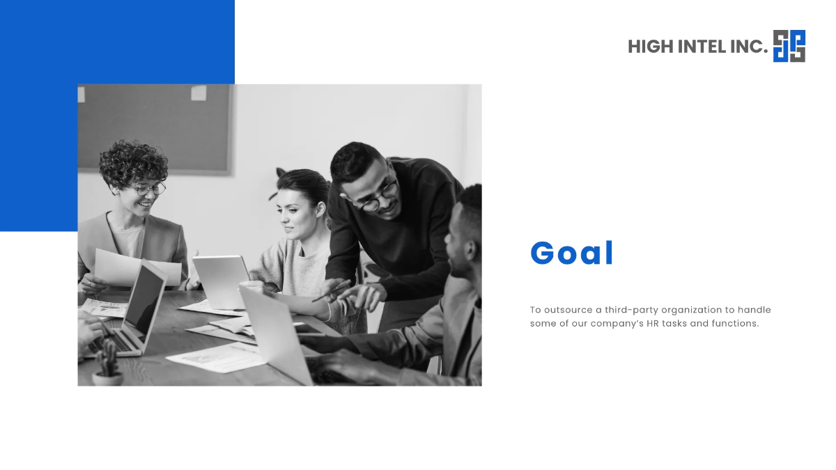 Free HR Outsourcing Presentation Template to Edit Online