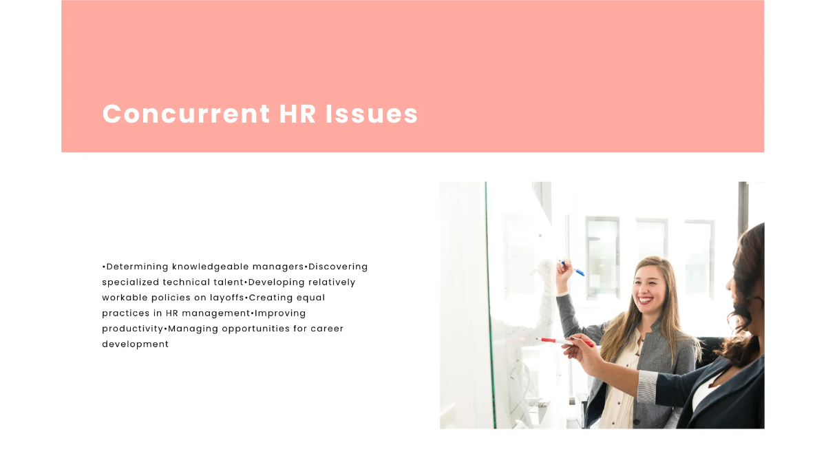 Free HR Development Plan Presentation Template to Edit Online