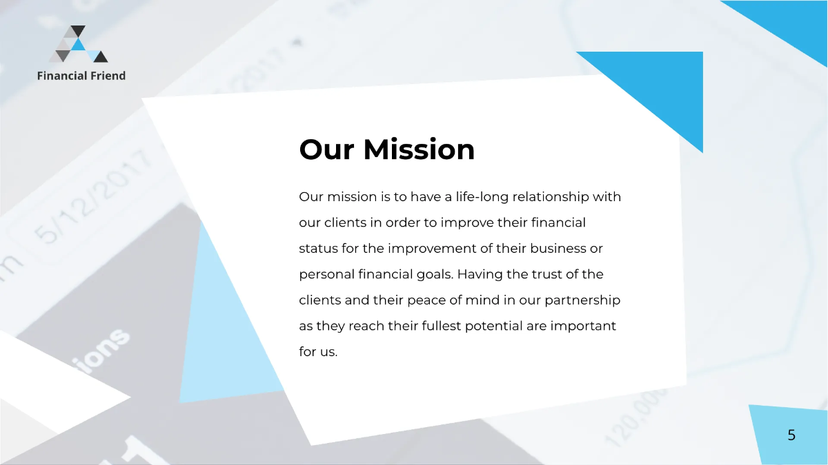 Free Finance Consultant Presentation Template to Edit Online