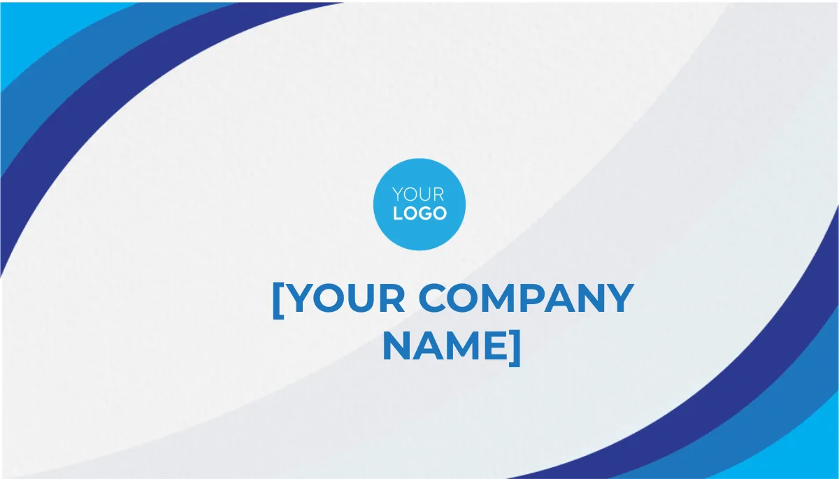 Free Finance Consultant Business Card Template to Edit Online