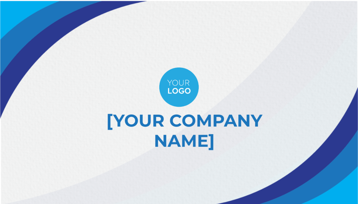 Finance Consultant Business Card Template
