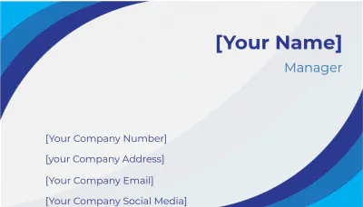 Free Finance Consultant Business Card Template to Edit Online