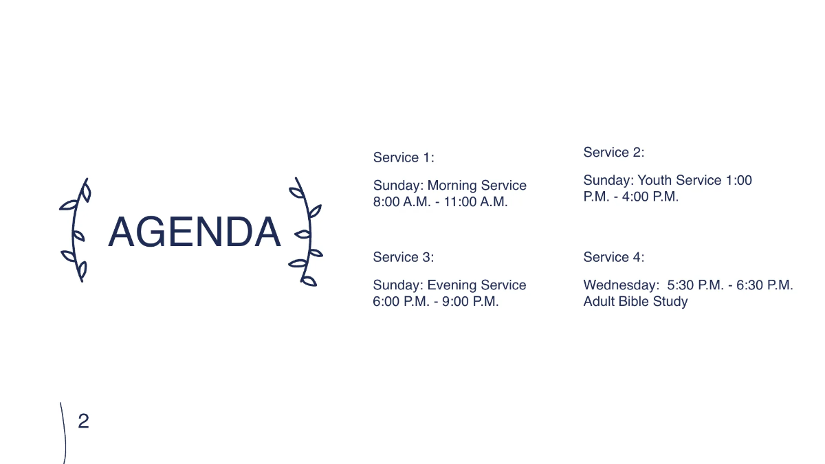 Free Church Presentation Template to Edit Online