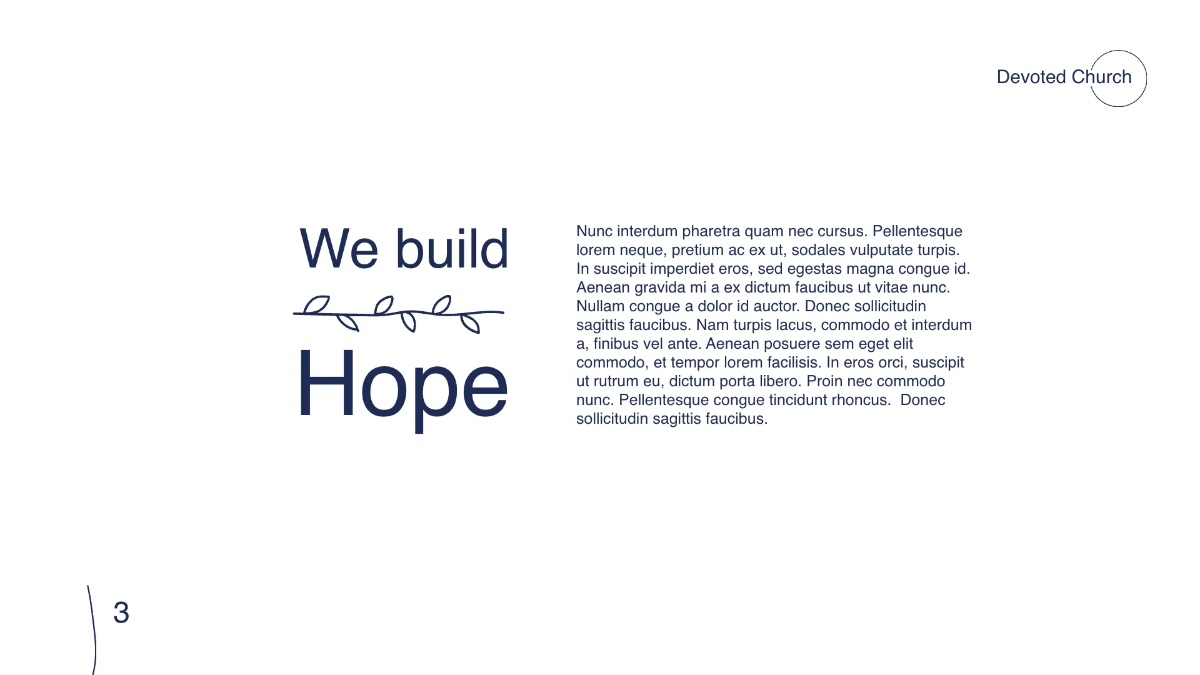 Free Church Presentation Template to Edit Online