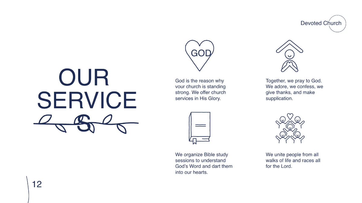 Free Church Presentation Template to Edit Online