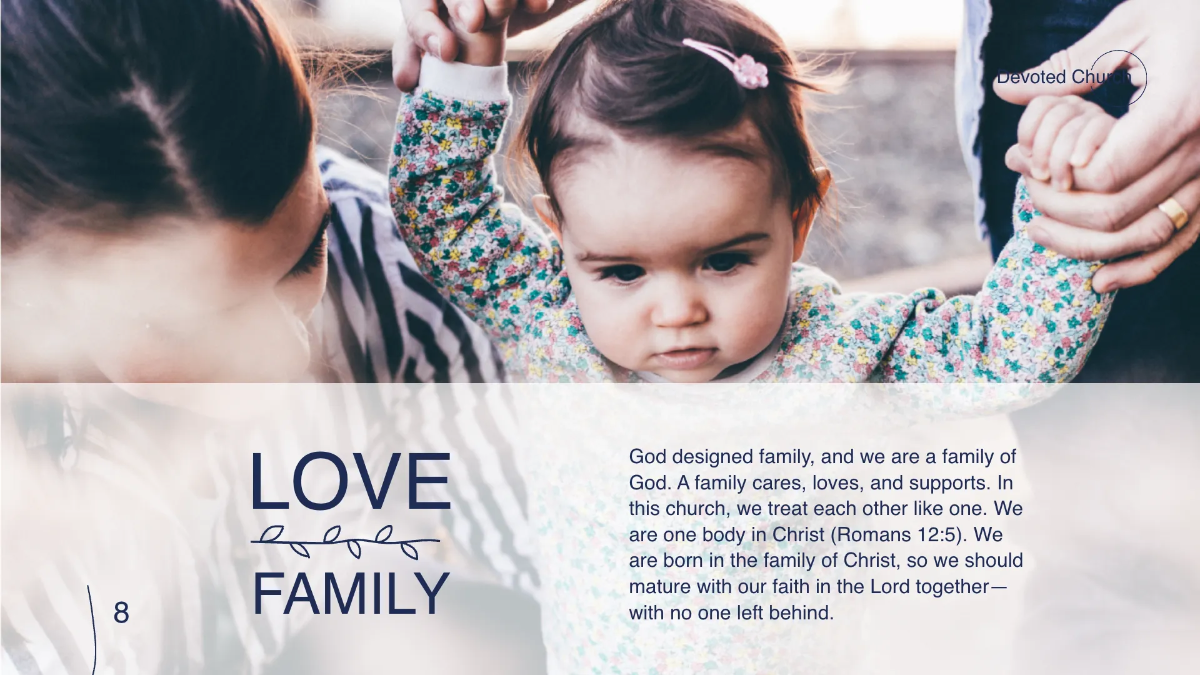 Free Church Presentation Template to Edit Online