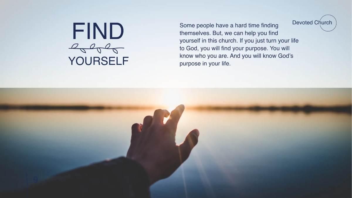 Free Church Presentation Template to Edit Online