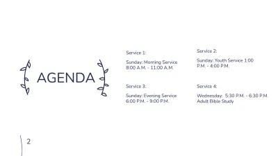 Free Church Presentation Template to Edit Online
