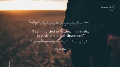 Free Church Presentation Template to Edit Online