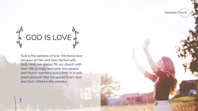 Free Church Presentation Template to Edit Online