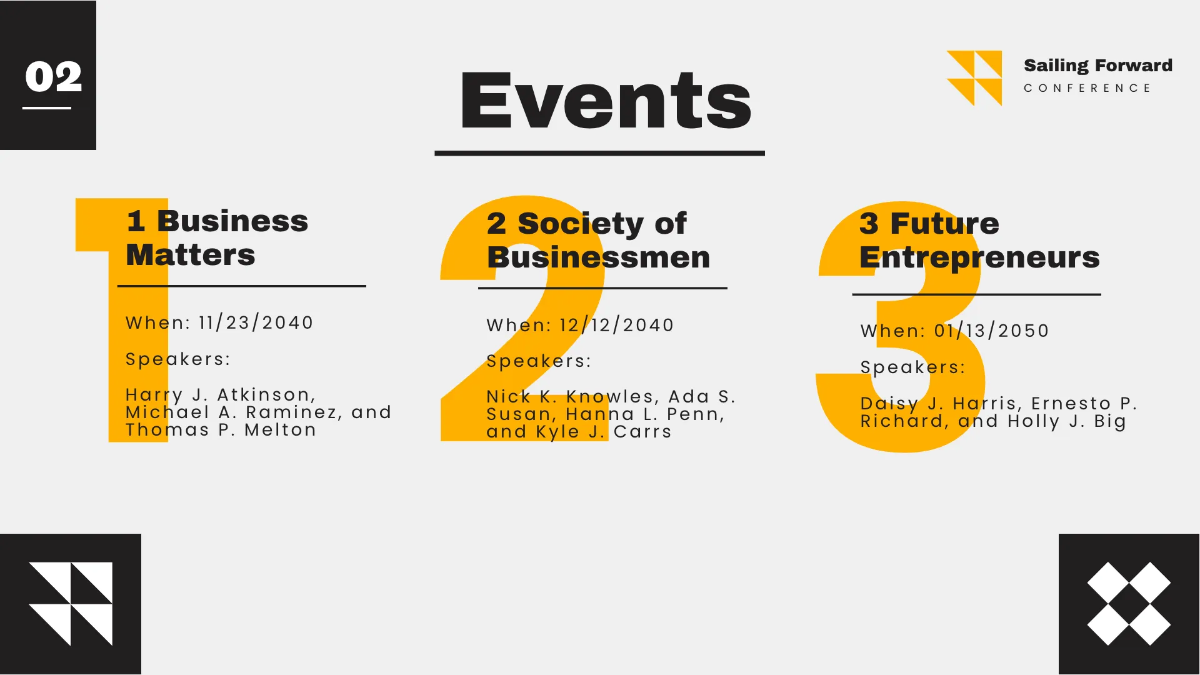 Free Conference Presentation Template to Edit Online