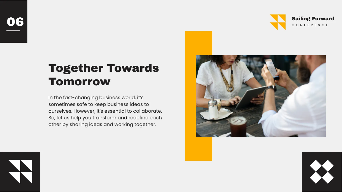 Free Conference Presentation Template to Edit Online