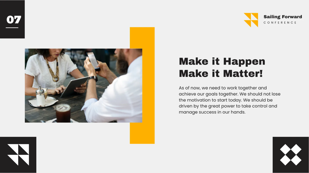 Free Conference Presentation Template to Edit Online