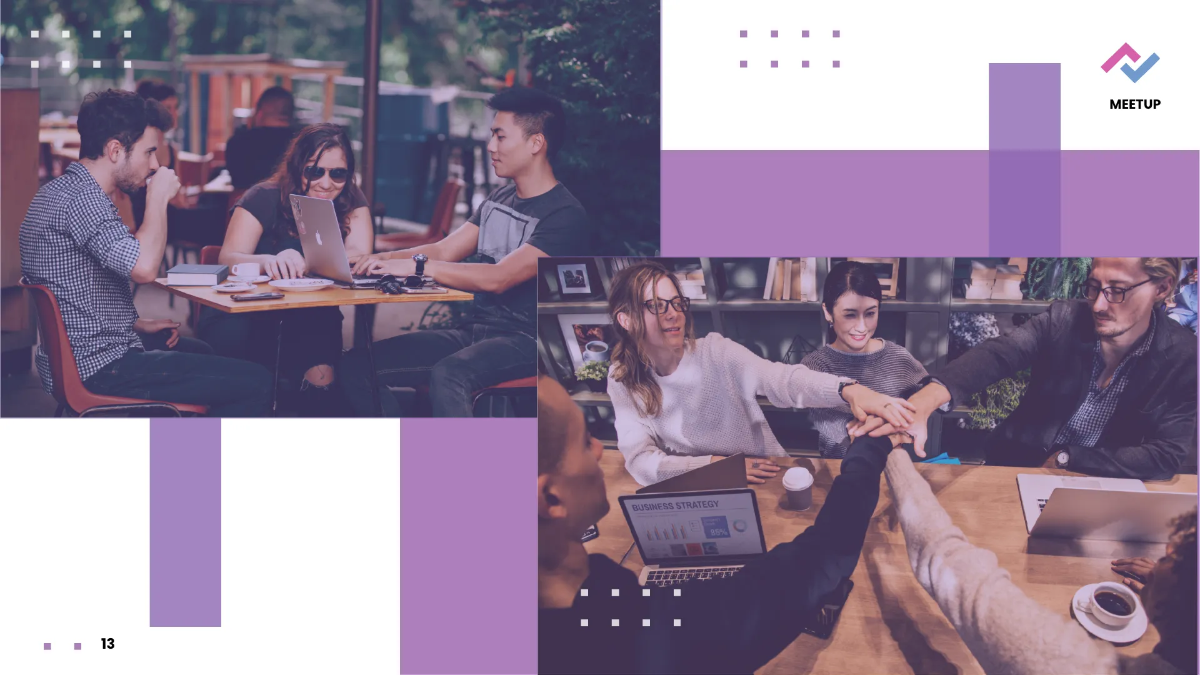 Free Meetup Event Presentation Template to Edit Online