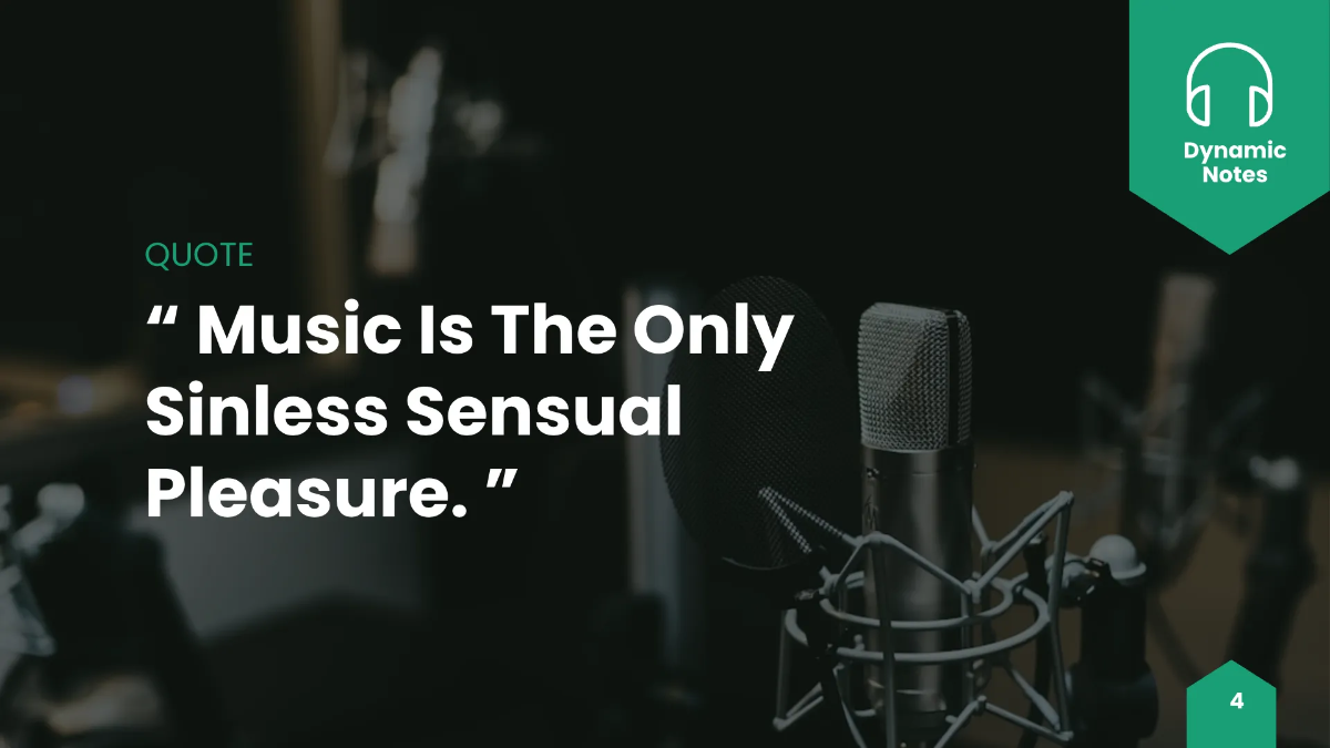 Free Music Production Presentation Template to Edit Online