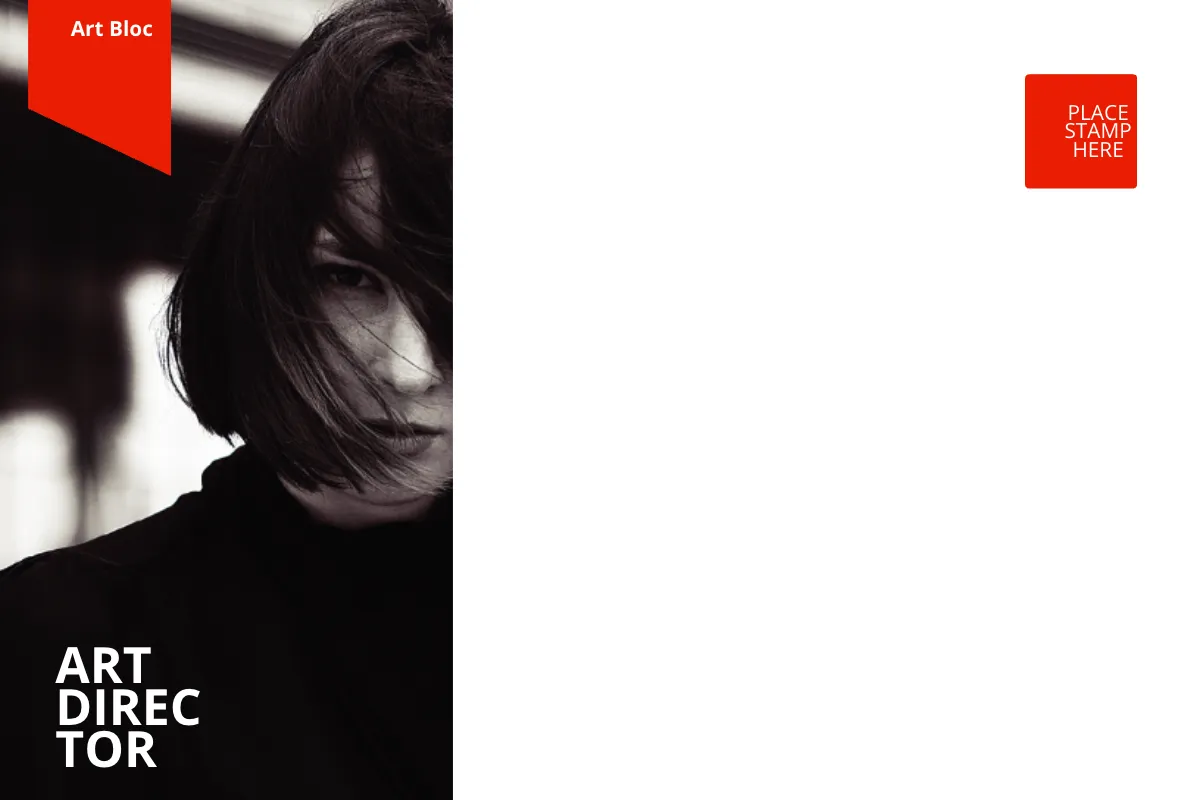 Free Art Director Postcard Template to Edit Online