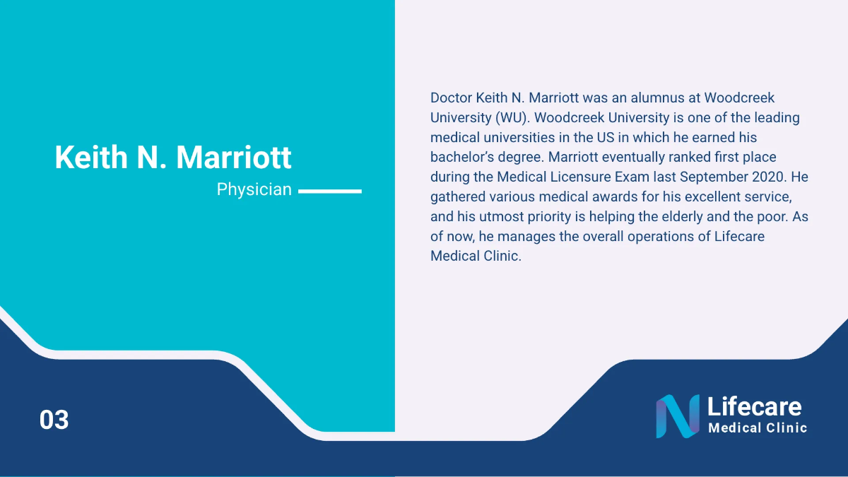 Free Clinic Presentation Template to Edit Online