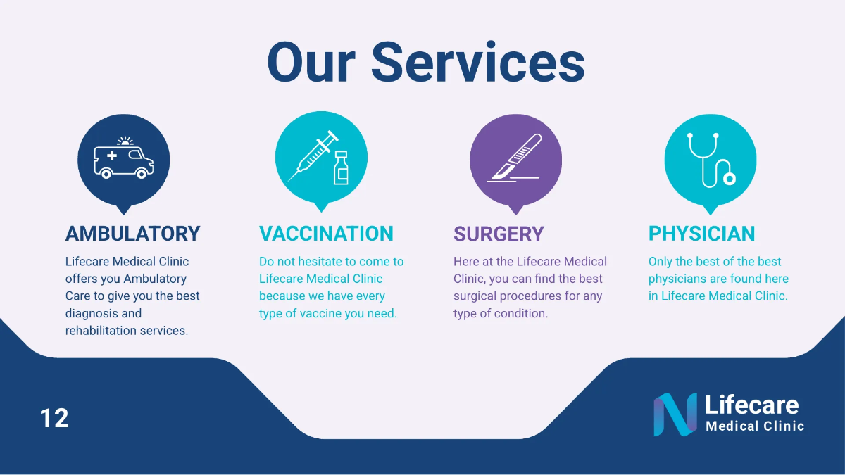 Free Clinic Presentation Template to Edit Online