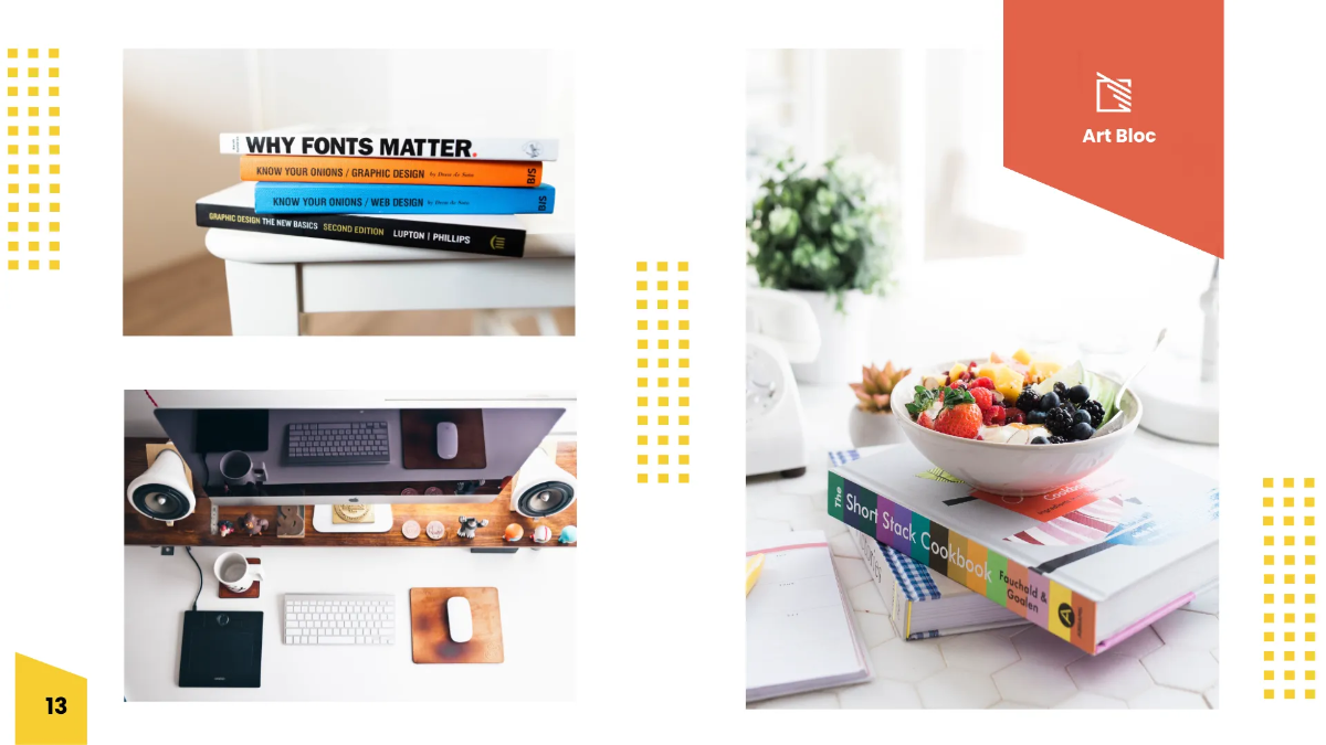 Free Art Director Presentation Template to Edit Online