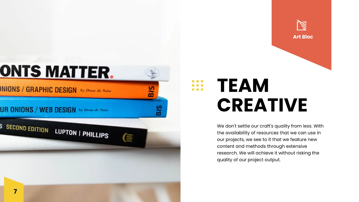 Free Art Director Presentation Template to Edit Online