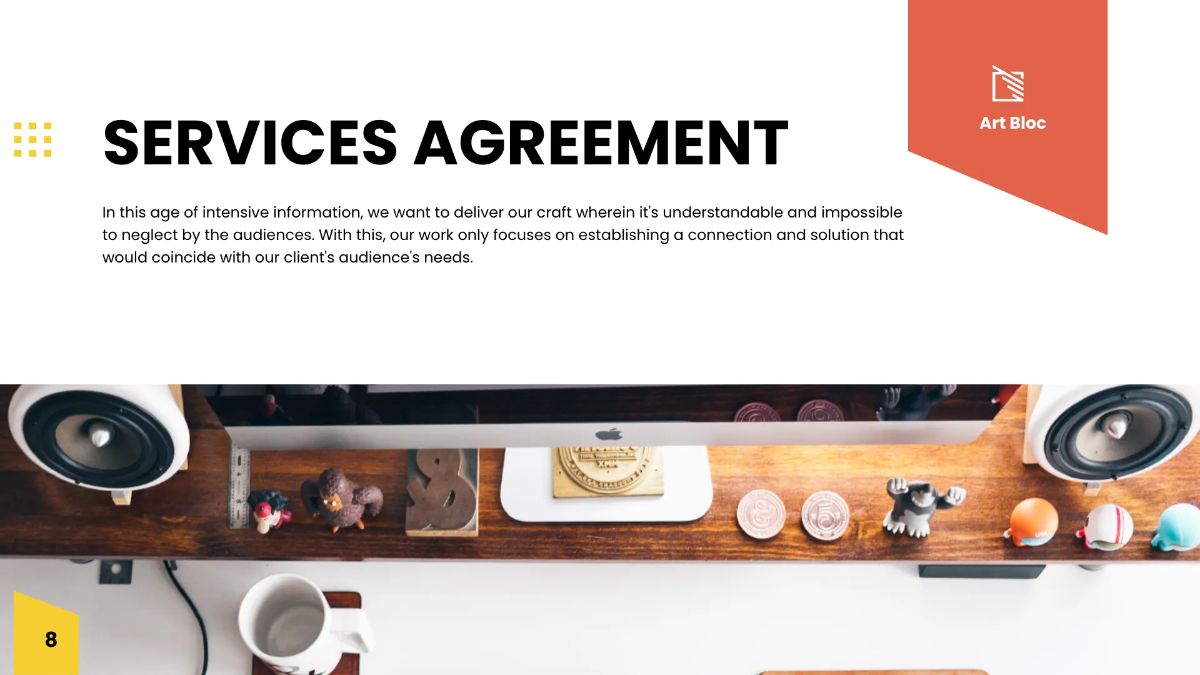 Free Art Director Presentation Template to Edit Online