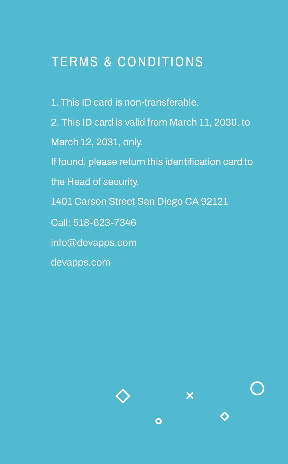 Free Web and Mobile App Development Services ID Card Template to Edit Online