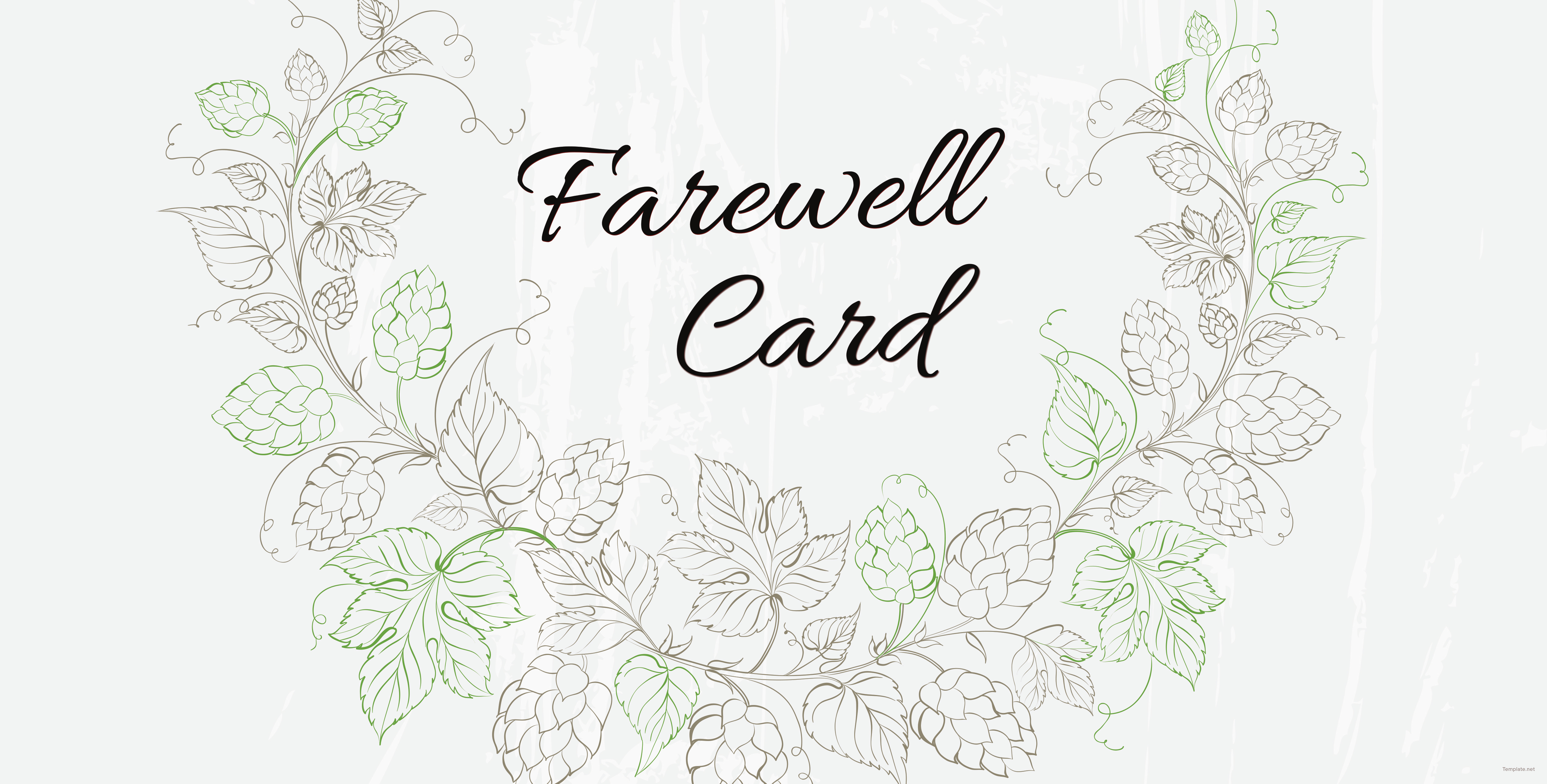 Free Farewell Invitation Card Template in Adobe Photoshop, Illustrator ...