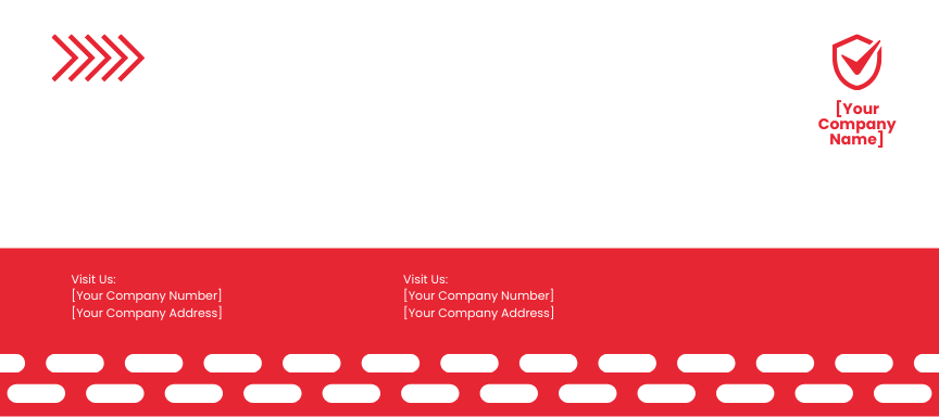 Free Security Guard Services Envelope Template