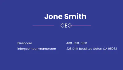 Free Business Networking Business Card Template to Edit Online