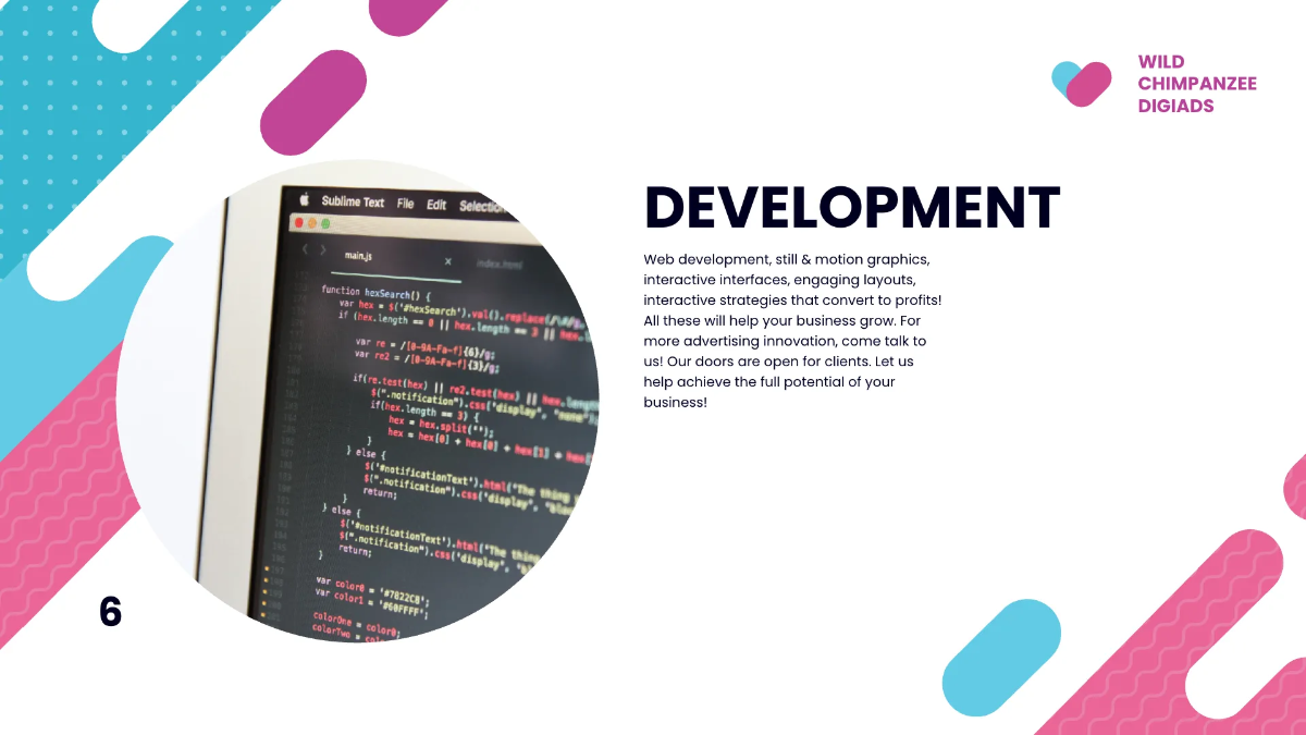 Free Digital Advertising Agency Presentation Template to Edit Online