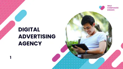 Free Digital Advertising Agency Presentation Template to Edit Online