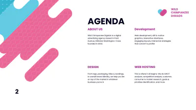 Free Digital Advertising Agency Presentation Template to Edit Online