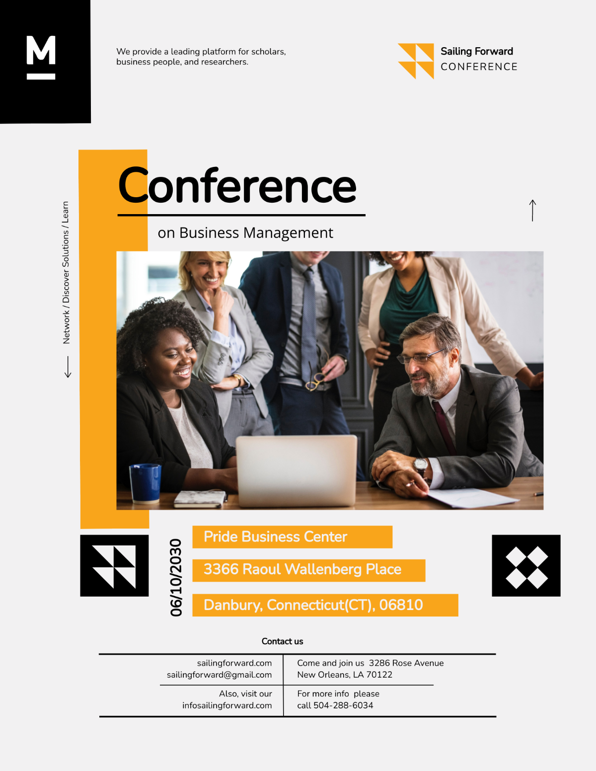 Sample Conference Flyer Template