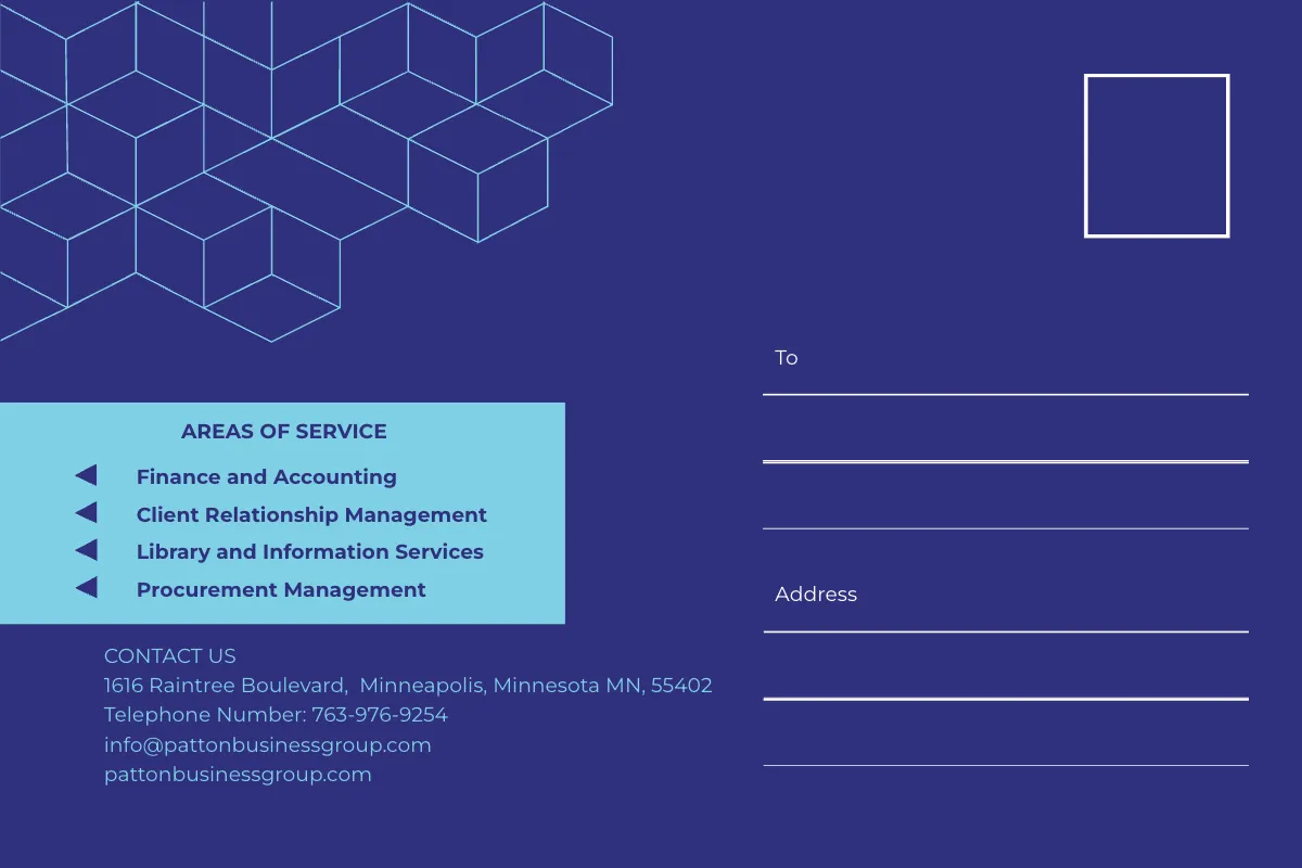 Free Business Advisor Postcard Template to Edit Online