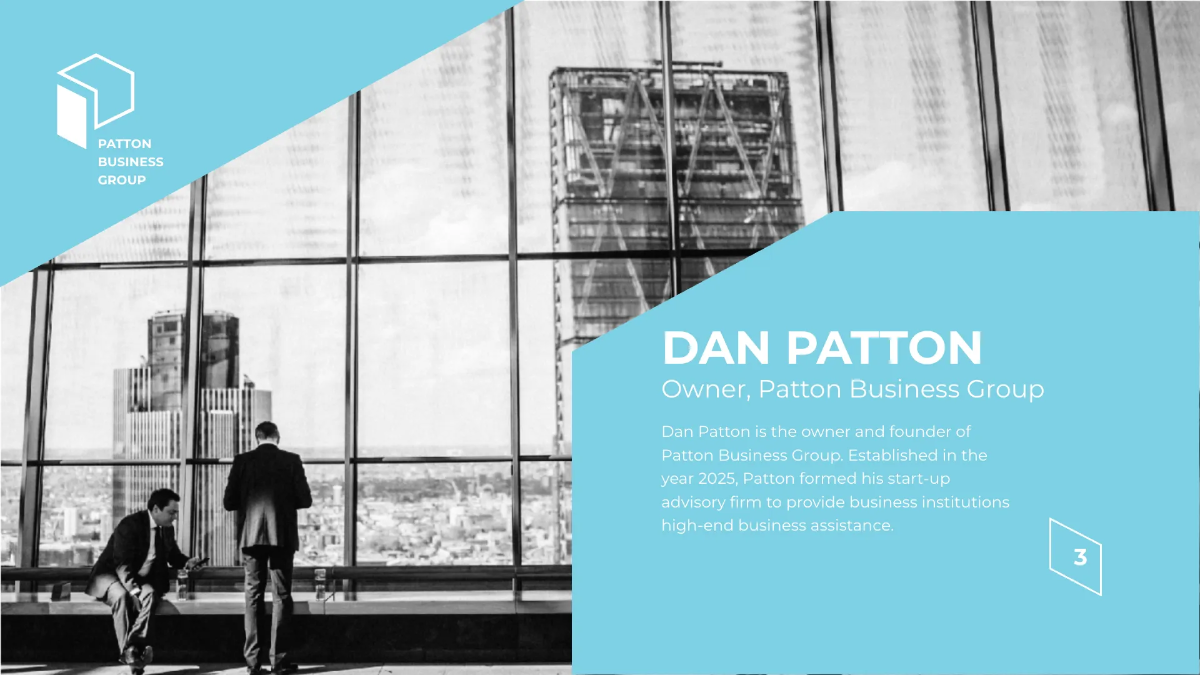 Free Business Advisor Presentation Template to Edit Online