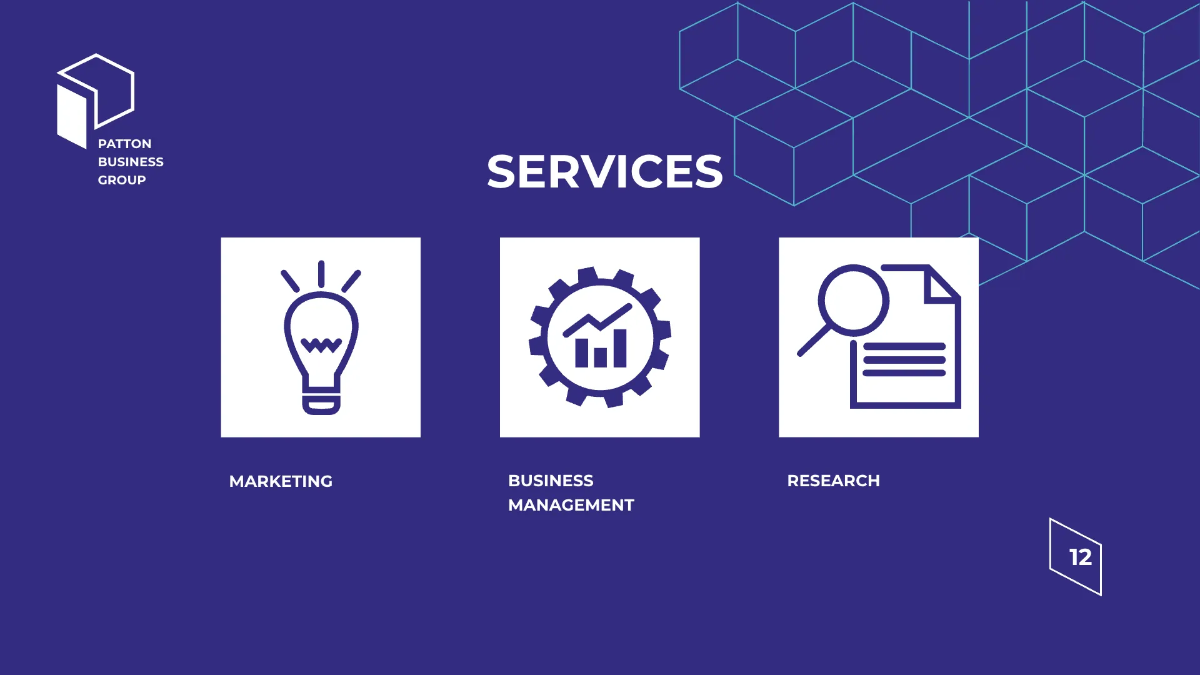 Free Business Advisor Presentation Template to Edit Online