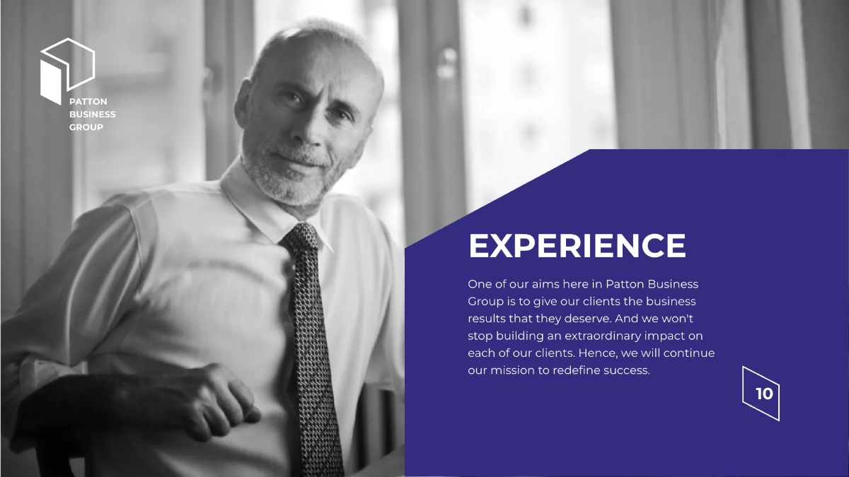 Free Business Advisor Presentation Template to Edit Online