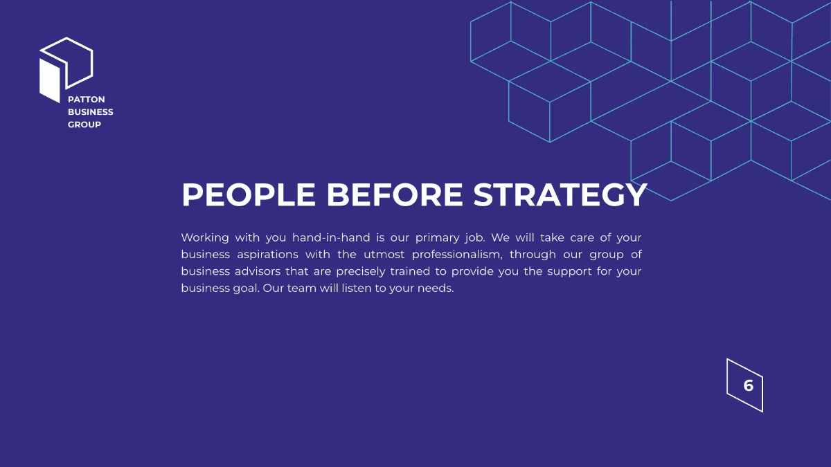 Free Business Advisor Presentation Template to Edit Online