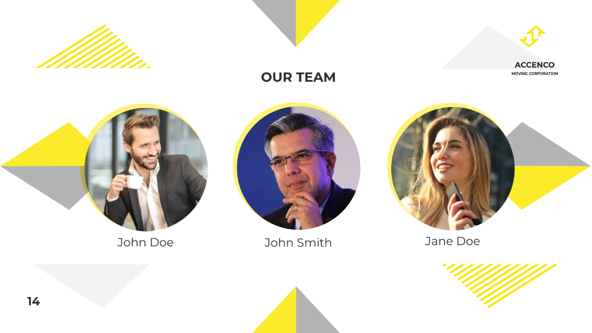 Free Moving Company Presentation Template to Edit Online