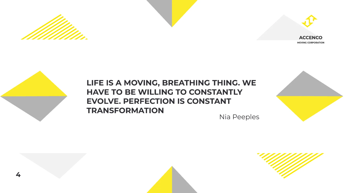 Free Moving Company Presentation Template to Edit Online