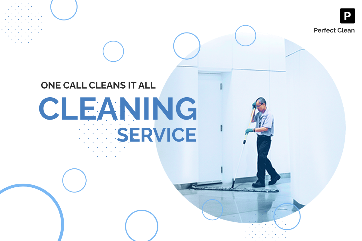 Cleaning Services Postcard Template - Edit Online & Download