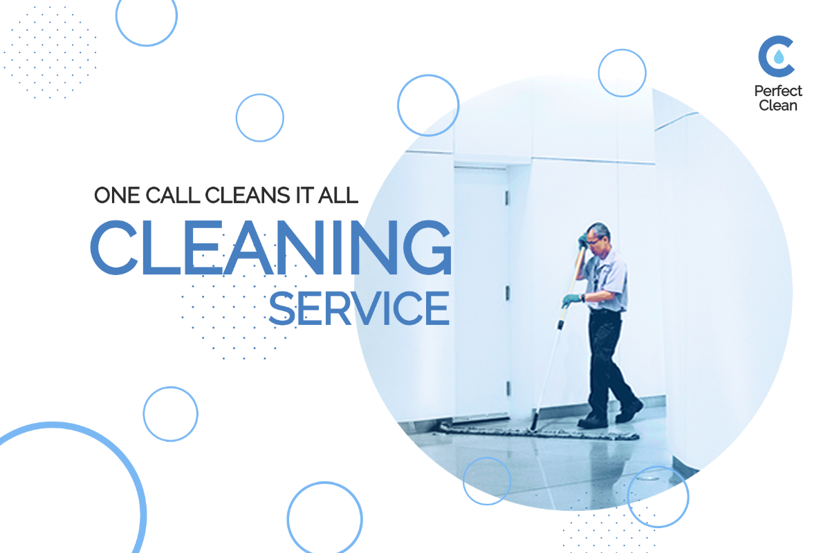 Cleaning Services Postcard Template