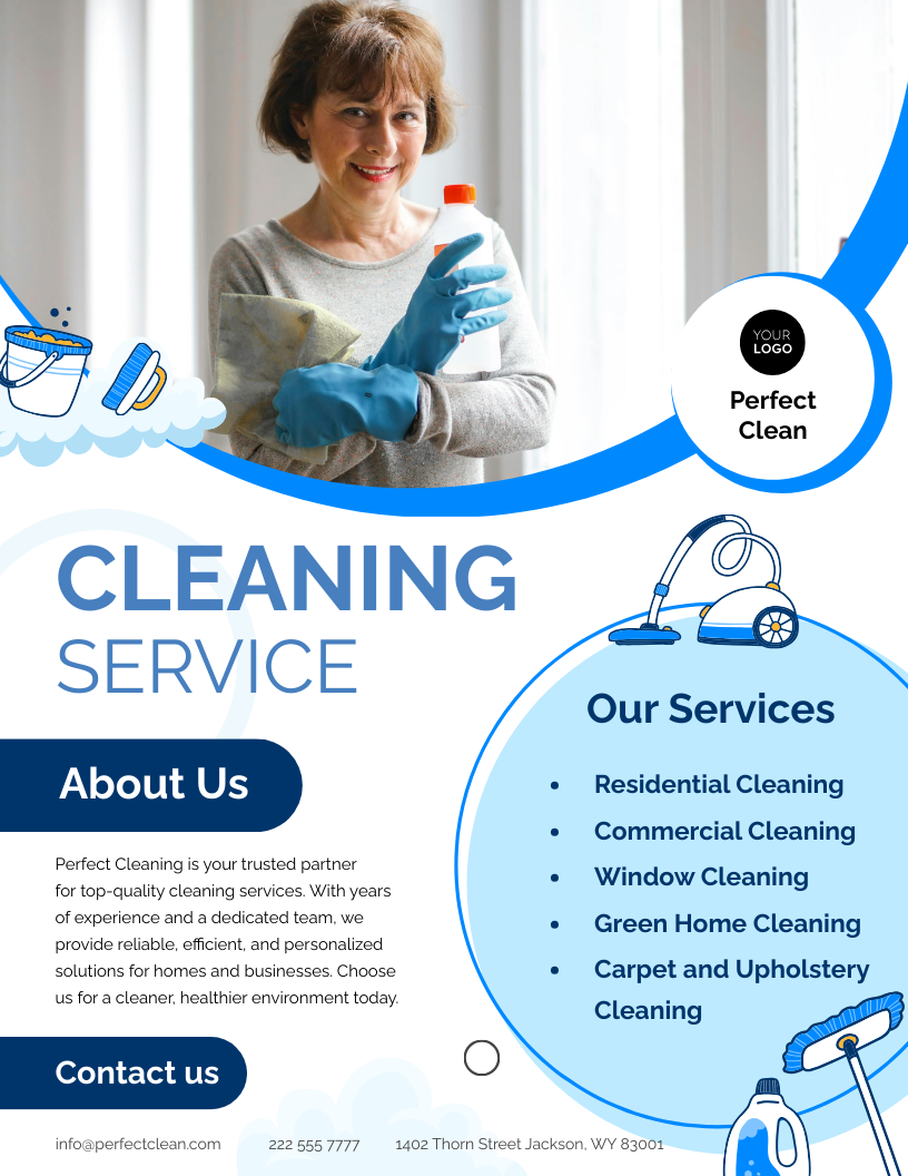 Cleaning Services Pamphlet