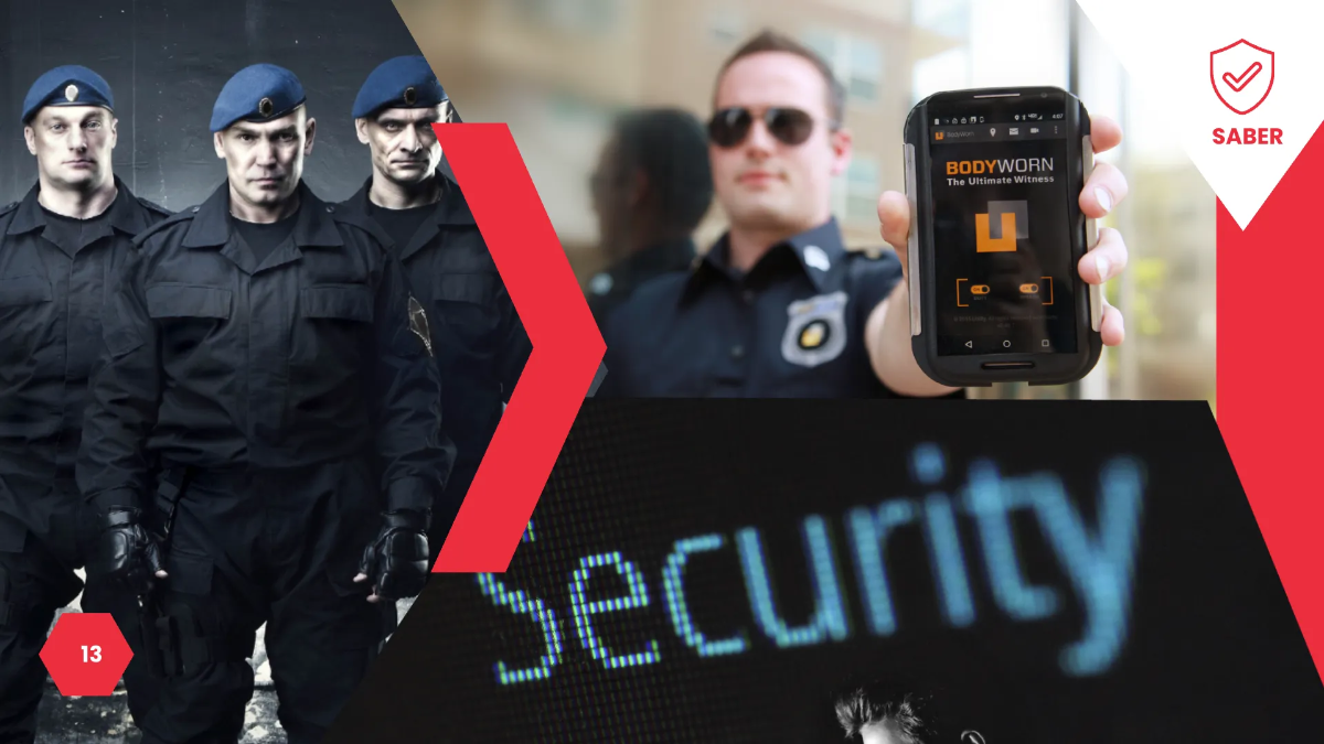 Free Security Guard Services Presentation Template to Edit Online