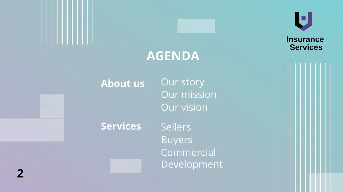 Free Insurance Agency Presentation Template to Edit Online