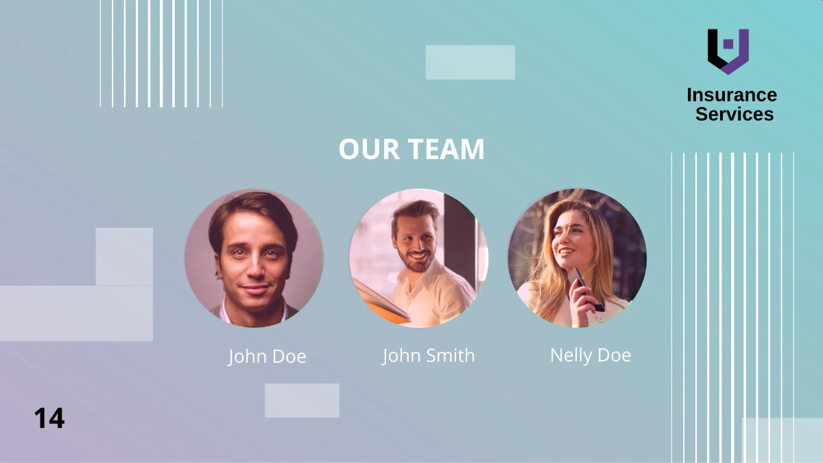 Free Insurance Agency Presentation Template to Edit Online