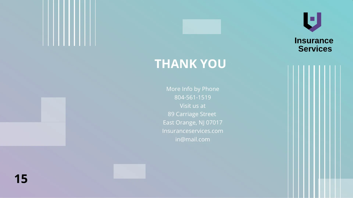 Free Insurance Agency Presentation Template to Edit Online