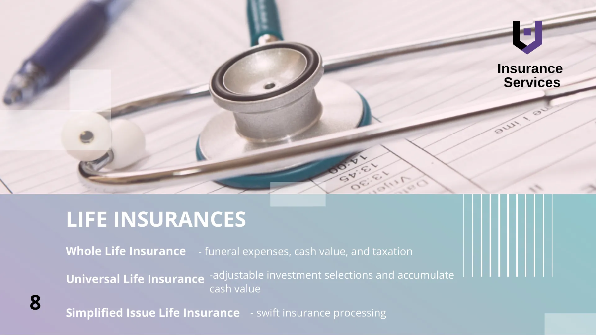 Free Insurance Agency Presentation Template to Edit Online