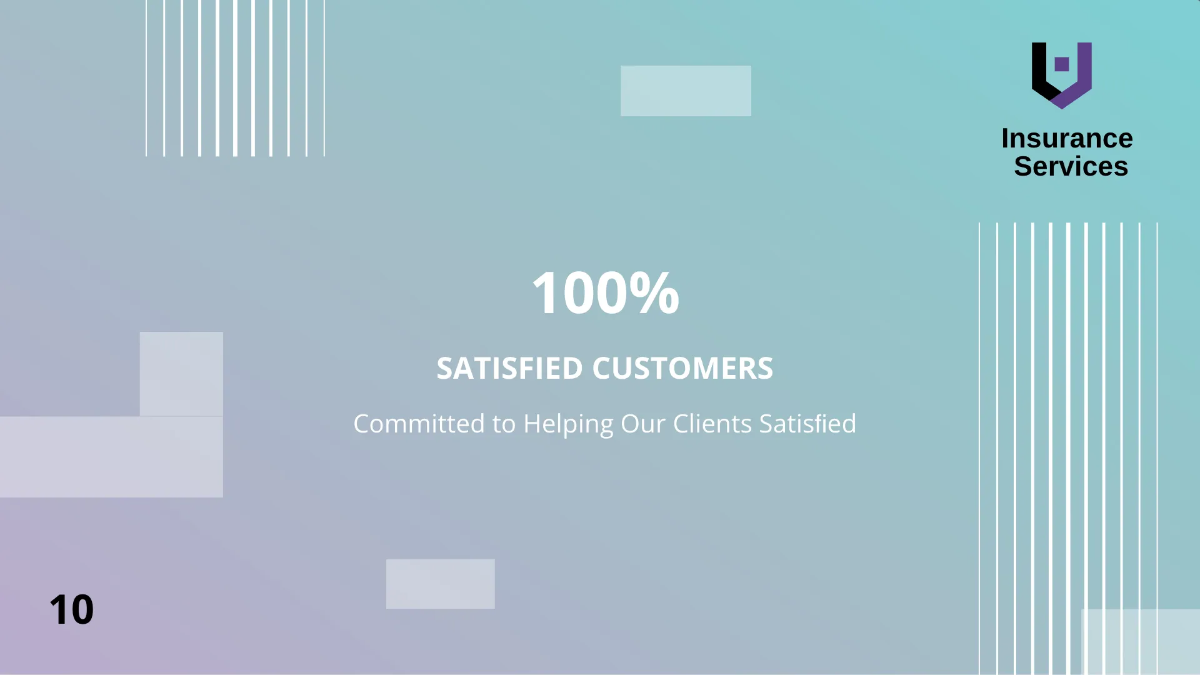 Free Insurance Agency Presentation Template to Edit Online